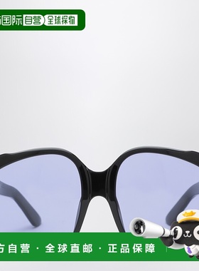 1h可退 香港直邮潮奢 Miu Miu 缪缪 女士 Miu 黑色渐变色太阳眼镜