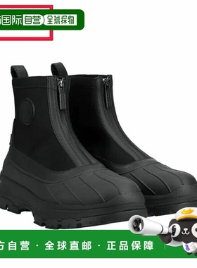 日本直邮Hunter 男士 Refined City Explorer 拉链靴黑色MFS9301N