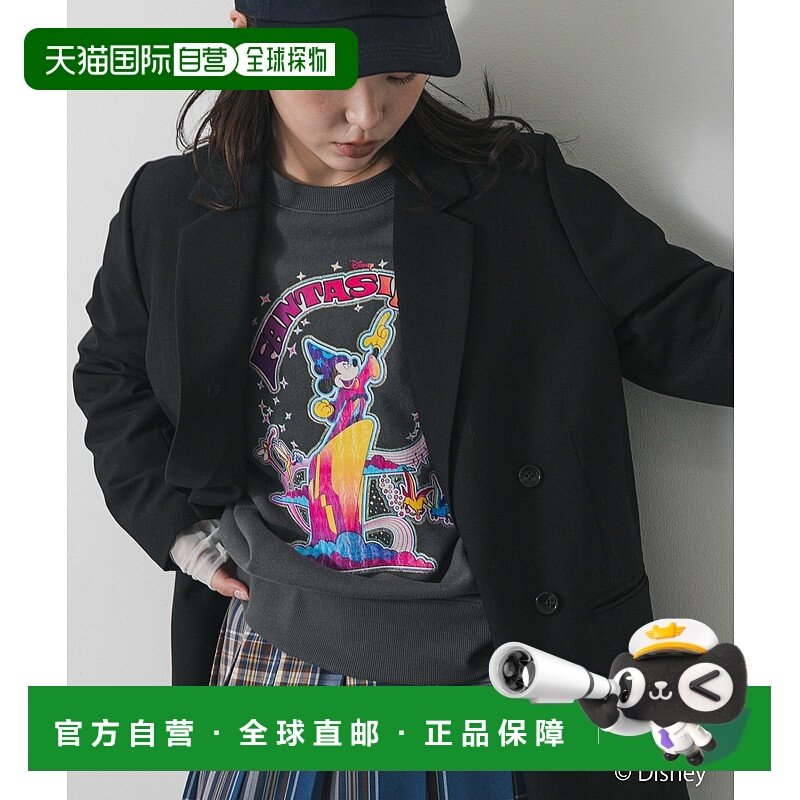1h可退 日本直邮SENSE OF PLACE 女装 迪士尼联名 幻想曲图案 半