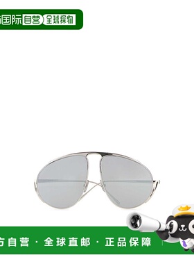 香港直邮LOEWE 男士眼镜 LW40180U6116C SS2025 灰色 徽标太阳镜