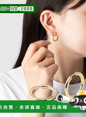 日本直邮TOM WOOD 经典环圈中号金色 经典环圈中号金色 100192 耳