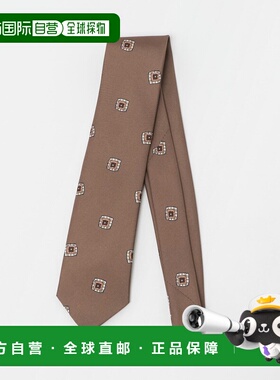 1h可退 日本直邮Luisa Esposito 男士 真丝8cm印花领带 313430000