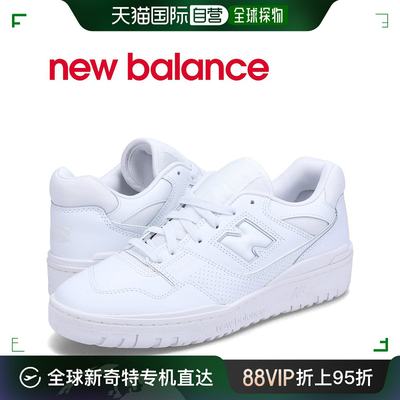 日本直邮 NB 550 运动鞋男式 D 宽度白色白色 BB550WWW