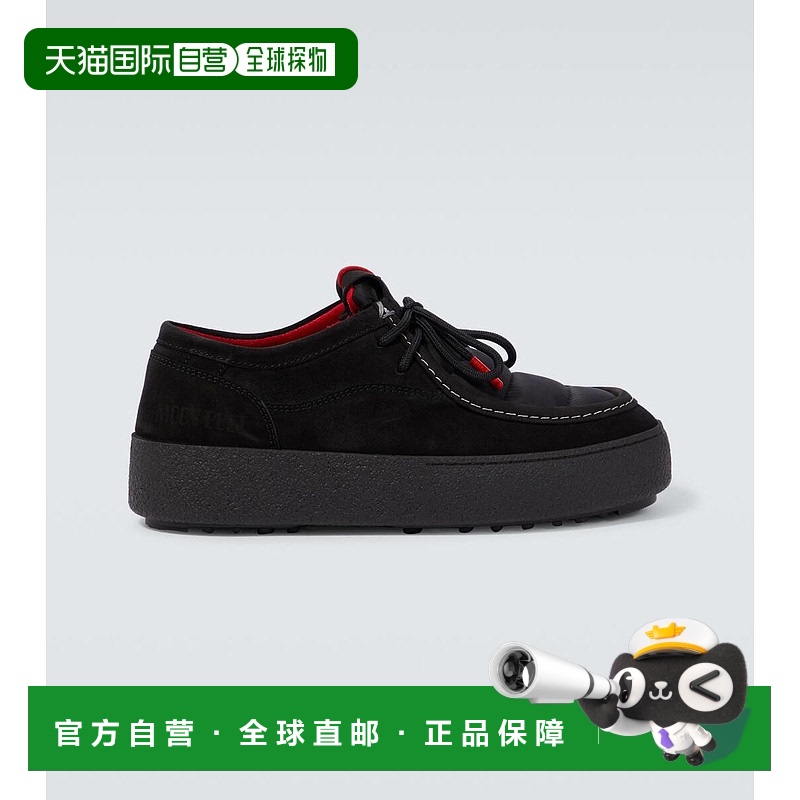 1h可退 香港直邮潮奢 Moon Boot 月亮靴 男士 Mtrack 低帮绒面革
