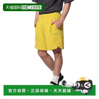 日潮跑腿Oakley欧克利男女同款运动中长裤短裤男款