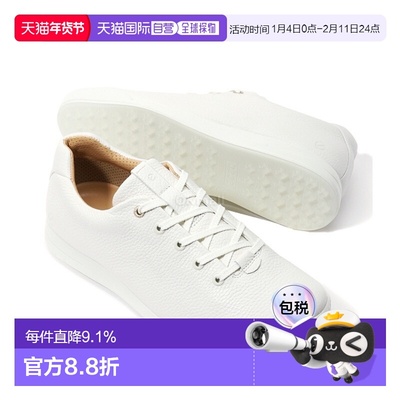 韩国直邮ECCO爱步男士Golf Street Retro高尔夫鞋150634-01007