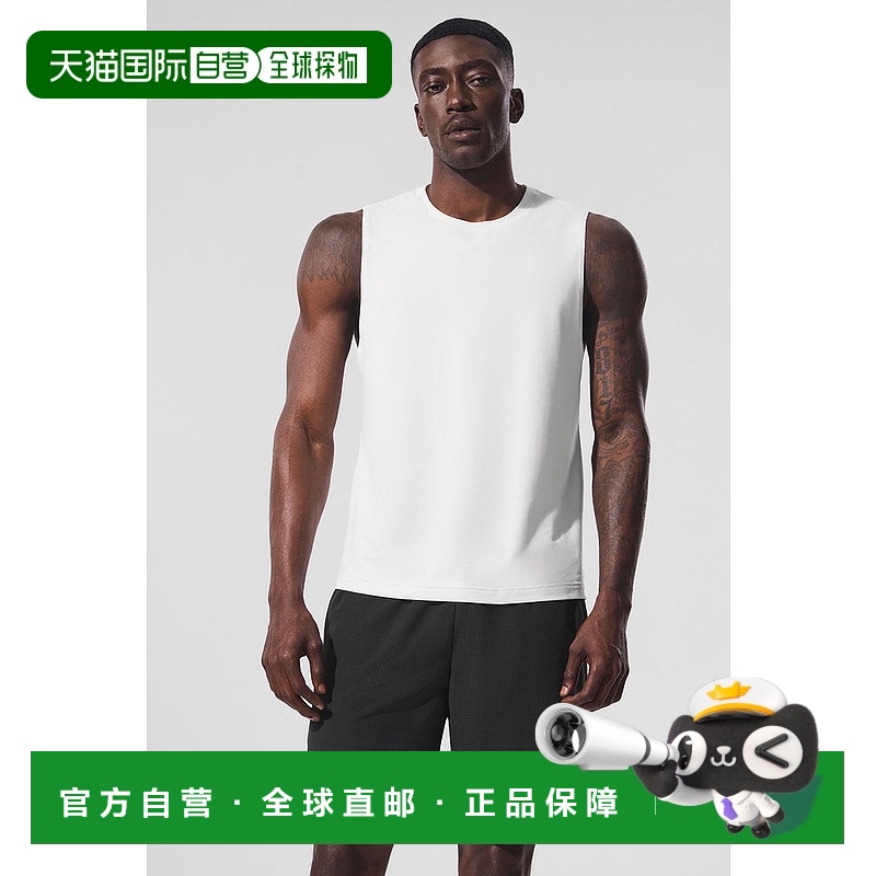 美国直邮AloYoga瑜伽Conquer男士运动背心M2066R