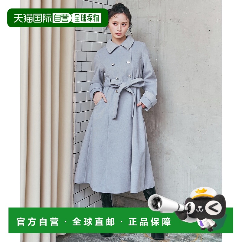 1h可退 日本直邮REDYAZEL 女装 双排扣2WAY长款风衣 显瘦A字版型