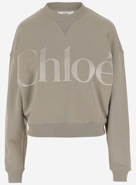 CHLOÉ 女士针织毛衣 CH24WJH05191069 CO 灰色