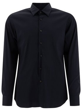 PRADA 男士衬衫 UCM60810HTF0008SOOO SS2025 蓝色