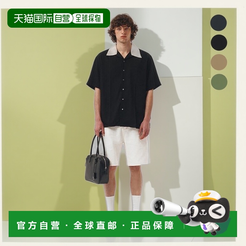 韩国直邮Dunst2023秋冬新品中性风经典男士T恤UDSH3B321BK