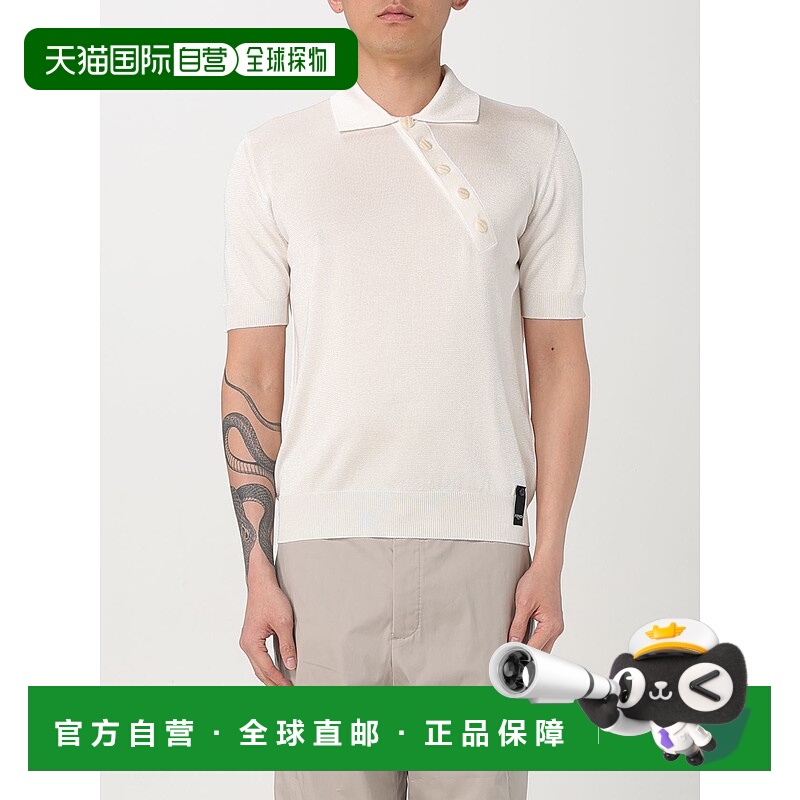 1h可退 香港直邮FENDI 男士T恤 FZC360AU82F1BJD SS2025 白色