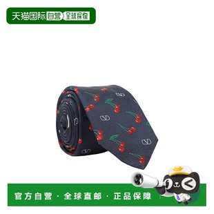 香港直邮VALENTINO AW2025 男士 YEV194JGFDTX 黑色 领带 1h可退