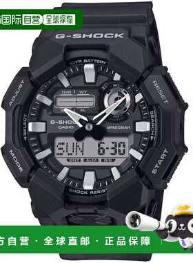 自营Casio Men's G-Shock GA-010 Series Black Dial Watch - GA0