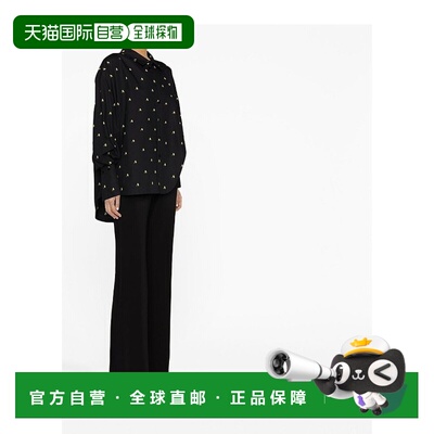 1h可退 香港直邮潮奢 The Attico 女士 印花图案长袖衬衫 231WCH0