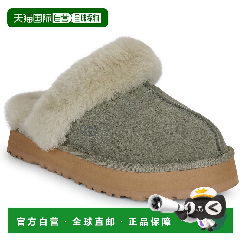 欧洲直邮UGG  女鞋 秋冬2025 拖鞋 DISQUETTE厚底半拖鞋图片