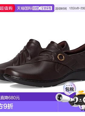 1h可退 香港直邮clarks originals 其乐 女士 Cora Aubrie 乐福鞋