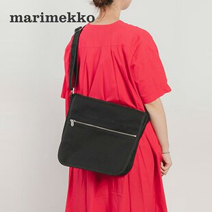 日本直邮Marimekko 女士斜挎包通勤OLKALAUKKU URBAANI纯色39874