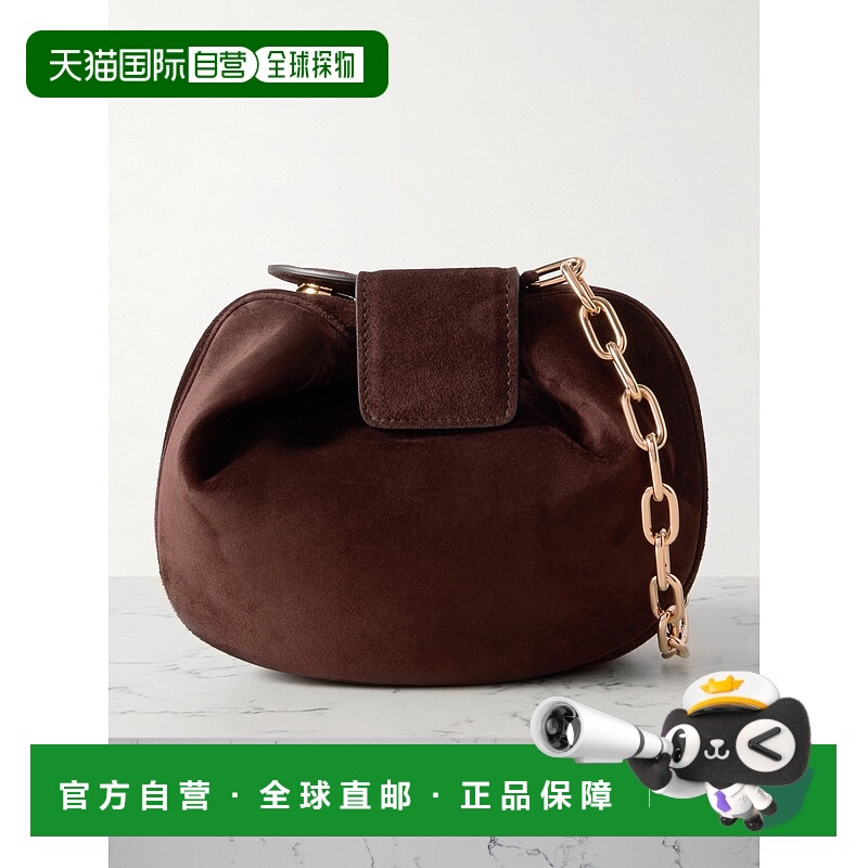1h可退 香港直邮Gabriela Hearst 女士 Demi 柔软绒面革手包 GH78