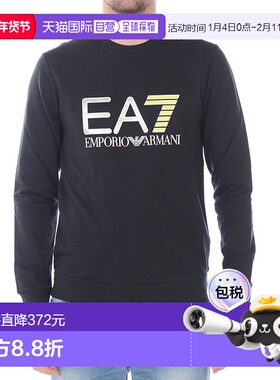 香港直邮EA7 Emporio Armani 徽标印花卫衣 3HPM22PJ05Z阿玛尼