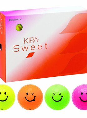 日本直邮Kasco高尔夫球KIRA SWEET12个入KIRA SWEET