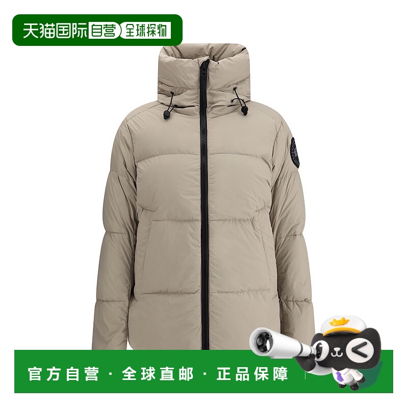 1h可退 香港直邮潮奢 Canada Goose 加拿大鹅 男士 Crofton 黑色