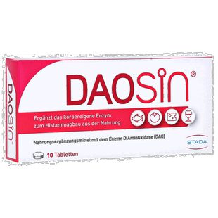 欧洲直邮德国药房Stada二胺氧化酶组胺不耐受红酒奶酪海鲜片10粒