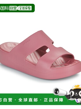 欧洲直邮Crocs 卡骆驰 Getaway Platform H-Strap 女士鞋子拖鞋 2