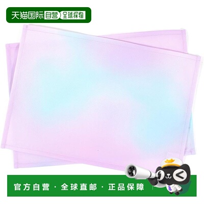 【日本直邮】CCS 餐垫25×35cm防水免烫2枚极光色附纸巾袋NL20370
