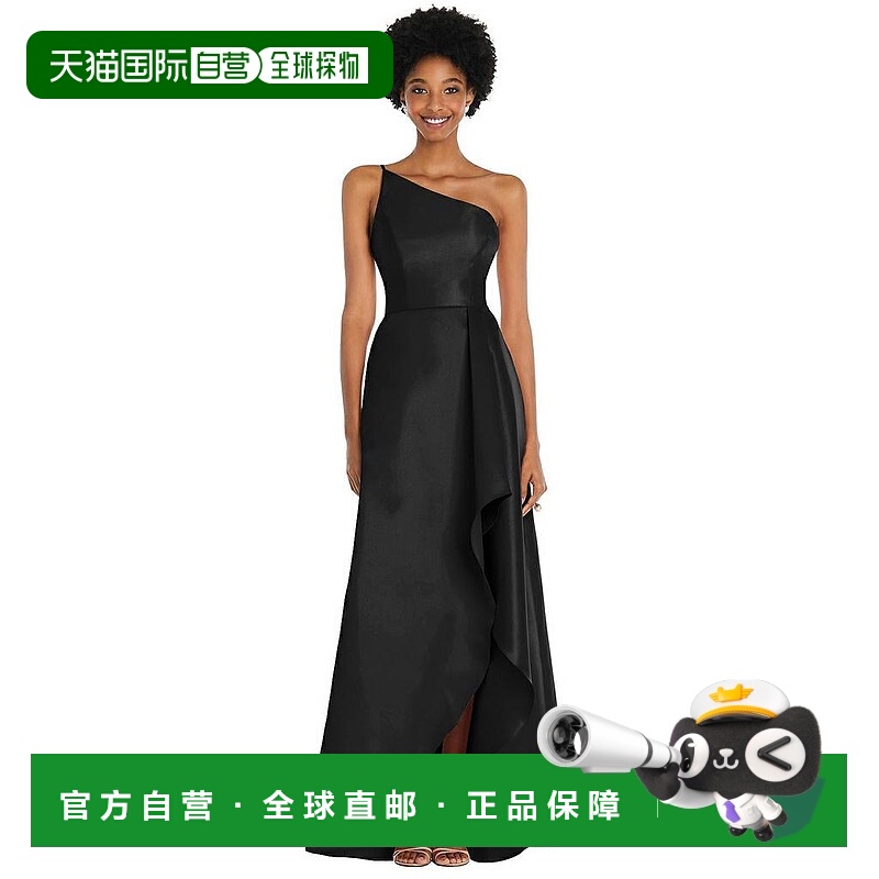 1h可退 【美国直邮】alfred sung 女士 连衣裙缎面礼服