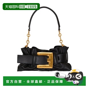 香港直邮BALMAIN 女士单肩包 GN1AE994LSAX0PA SS2026 黑色 迷你