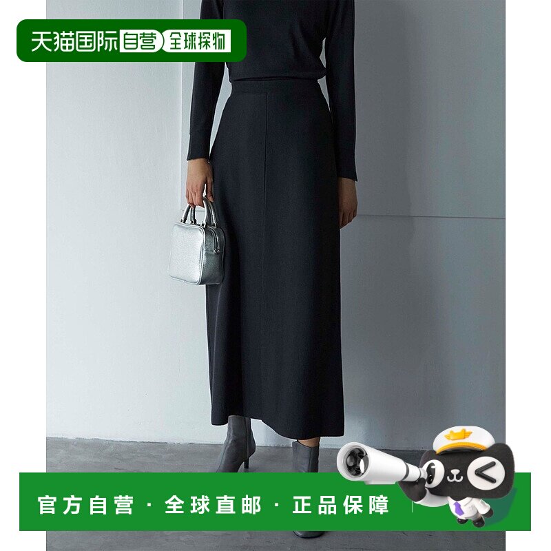 1h可退 日本直邮EPOCA 女士A字版型羊毛针织裙 M5S19451__半身裙