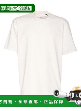 香港直邮Y-3 男士T恤 KB2607 AW2025 白色 T-Shirt