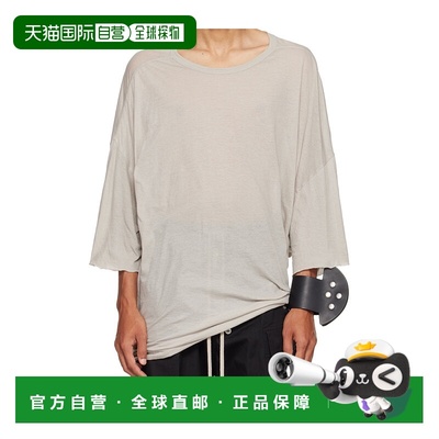 1h可退 香港直邮RICK OWENS 男士T恤 RU02E1283UC08 AW2025 花色
