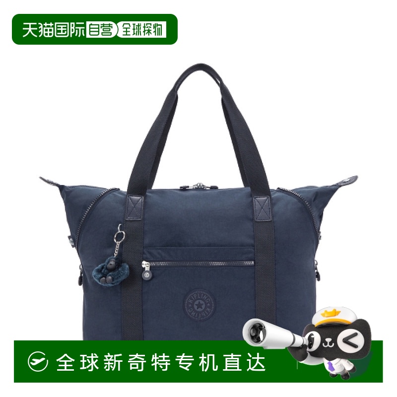 韩国直邮KIPLING 波士顿手袋 Art M Blue Bleu 2