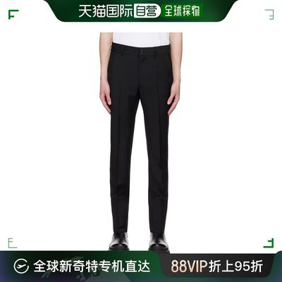 香港直邮潮奢 Givenchy 纪梵希 男士 黑色 Classic-Fit 长裤 BM50