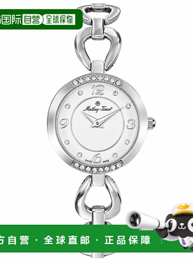自营Mathey Tissot Women's Fleury 1496 White dial Watch - whi