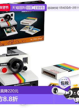 【日本直邮】Lego乐高 玩具idea偏光相机OneStep SX-70 积木21345