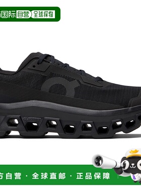1h可退 香港直邮潮奢 On 男士 黑色 Cloudmonster Void 运动鞋 3M