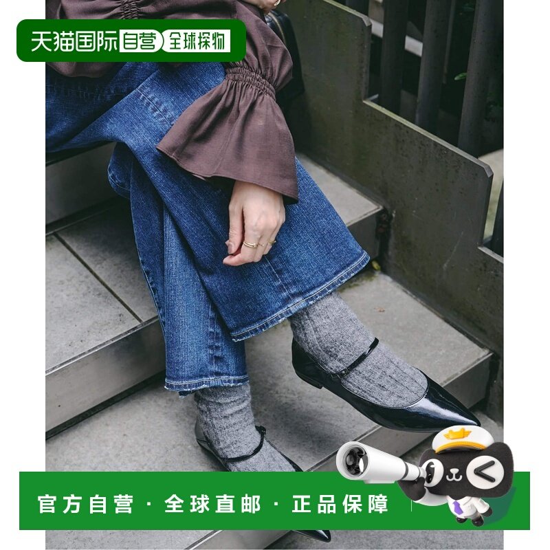 1h可退 日本直邮Le Talon 女士 细带平底 针头芭蕾风女鞋 2617282,女鞋,浅口单鞋,淘宝优惠券,粉丝福利购,淘宝优惠卷