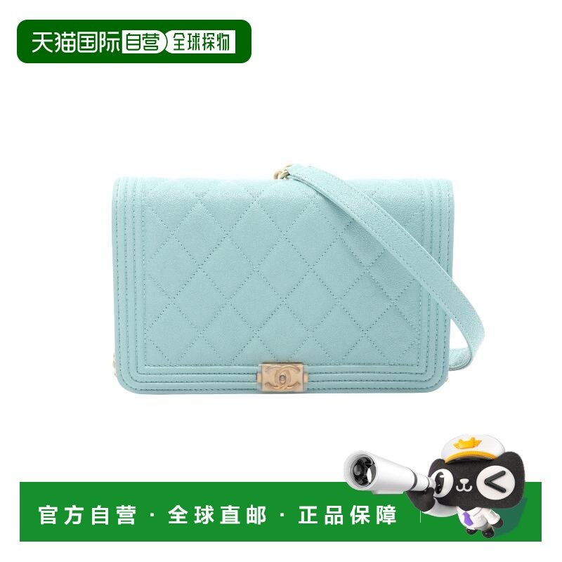 日本直邮中古Chanel香奈儿女包A级95新Le Boy Chanel WOC斜挎包,箱包皮具/热销女包/男包,通用款女包,淘宝优惠券,粉丝福利购,淘宝优惠卷
