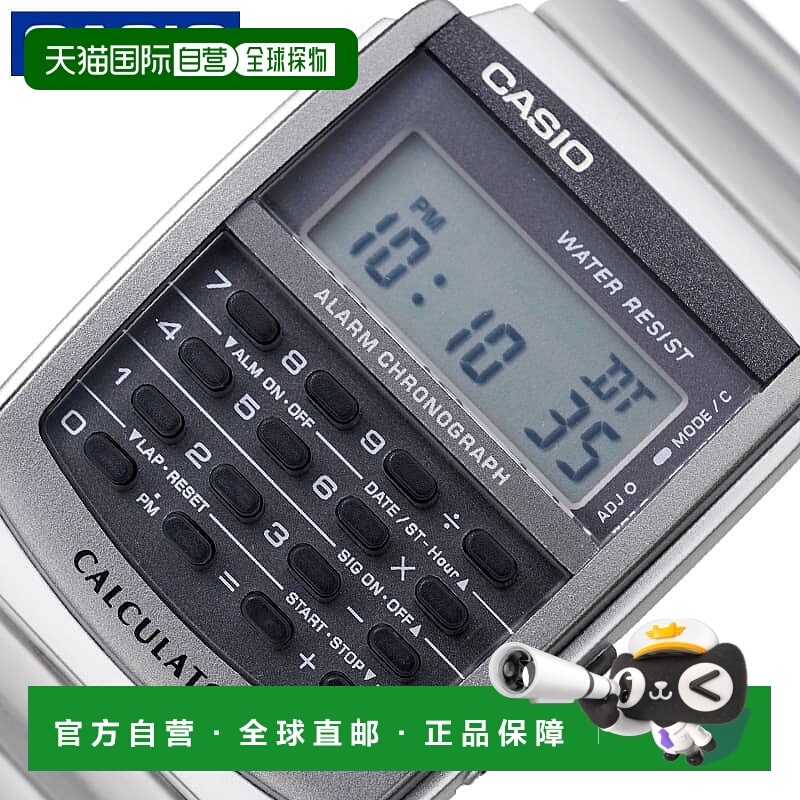 日本直邮卡西欧手表数据银行计算器男女通用灰色CA-506-1知名品牌