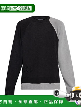 香港直邮Y-3 男士针织衫 JX73310BLACK AW2025 黑色 Sweater with