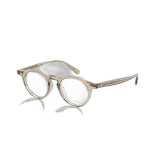 韩国直邮OLIVER PEOPLES眼镜男女款透明灰色圆形镜框百搭休闲日常