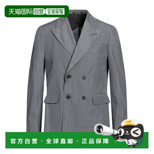 1h可退 香港直邮潮奢 Dunhill 登喜路 男士 西装外套 grey灰色 舒