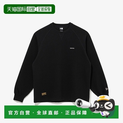 韩国直邮NEW ERA Originators 华夫格长袖T恤 黑色 14741974