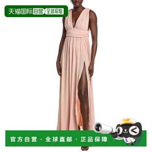自营 opto.p.t Andee Maxi连衣裙-粉红色 美国奥莱直发长裙