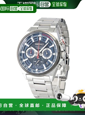 日本直邮 SEIKO 手表 计时码表 表盘 Overseas 型号 SSB407P1 男
