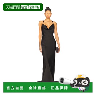 卡玛丽 诺玛 女士 Bias 香港直邮NORMA 背部交叉带睡裙 KAMALI