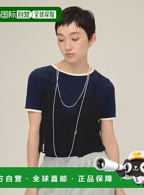 1h可退 日本直邮eL女装蕾丝拼接修身背心 572924吊带